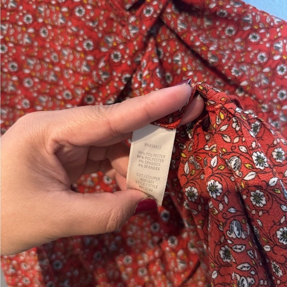 Max Studio Multicolored Ruffled Wrap Sundress - Picture 5 of 10